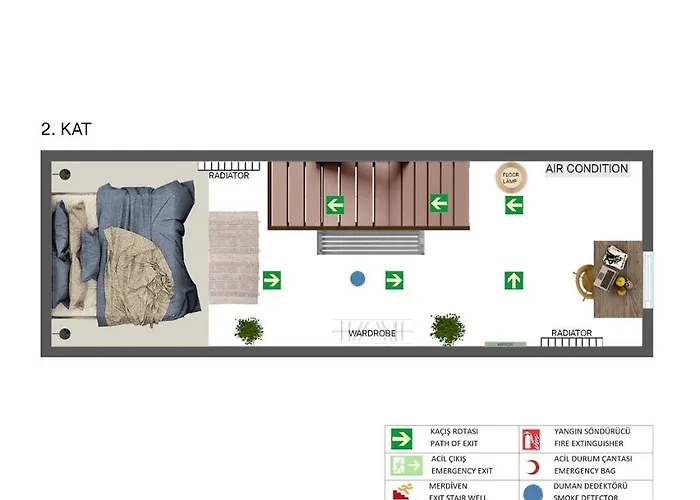 Entire Private Building Walk To Galata 6 Guests