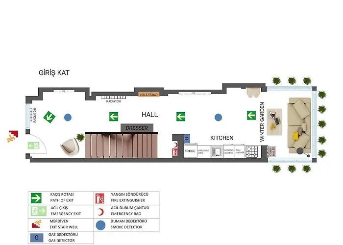 Entire Private Building Walk To Galata 6 Guests Holiday home Istanbul